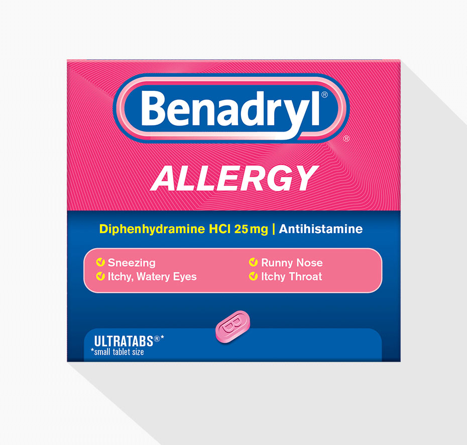 Does Benadryl help alcohol flush